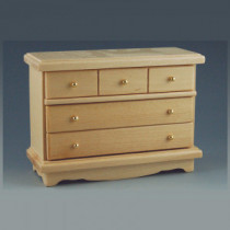 3-drawer dresser natural oak