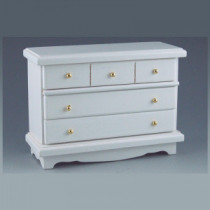 3-drawer dresser white