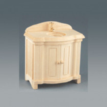 Bathroom furniture w/sink bare wood