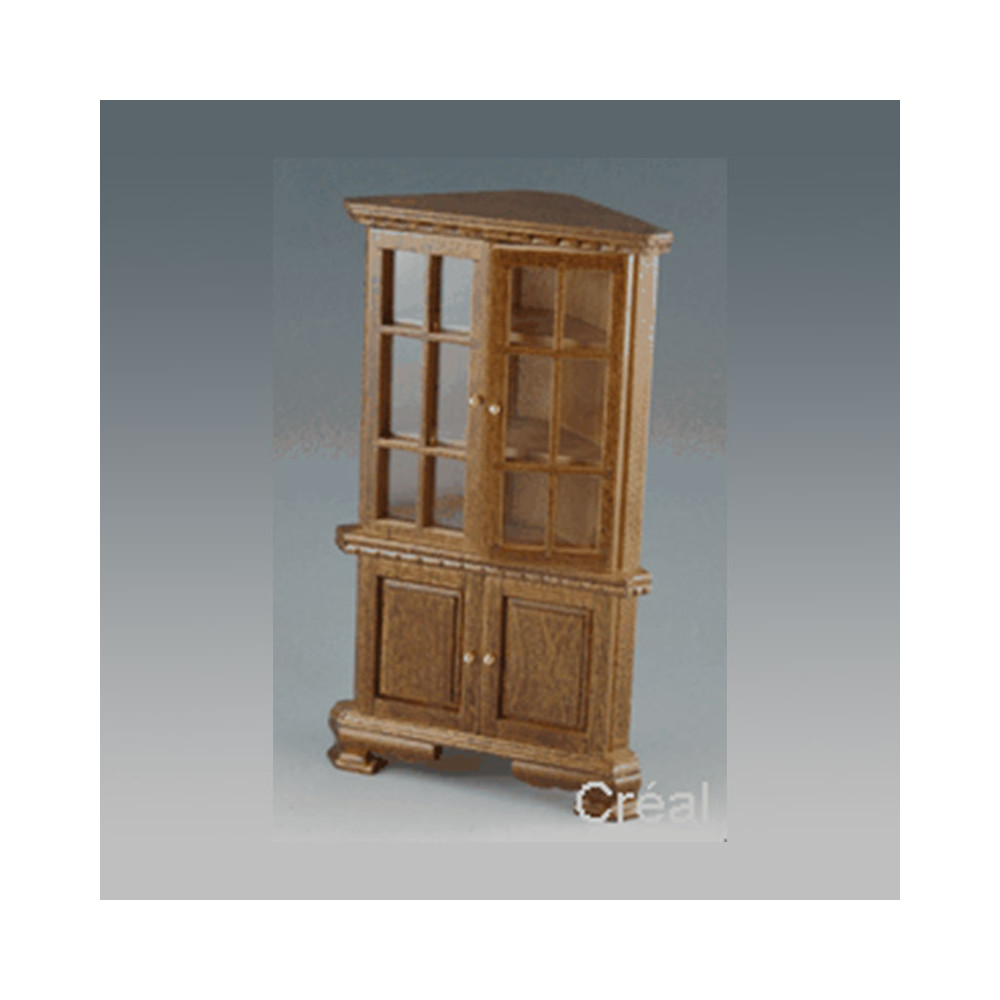 Corner cabinet cherrywood