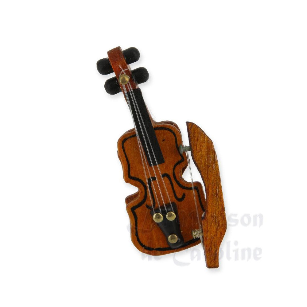 Violin with bow 5cm