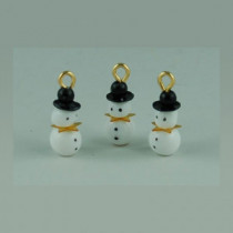 3 snowman ornaments