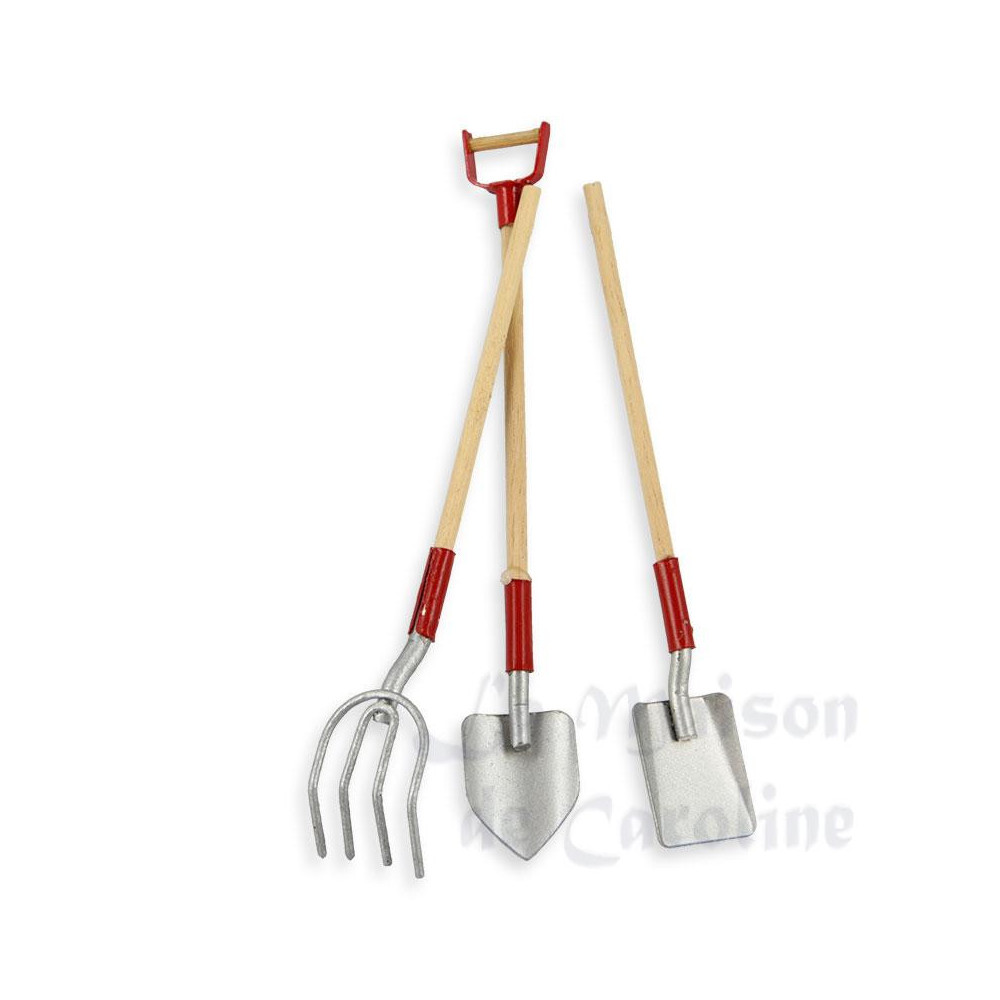 3 garden tools ass.