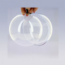 Plastic ball in 2 parts diam 12cm