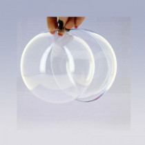 Plastic ball in 2 parts diam 16cm