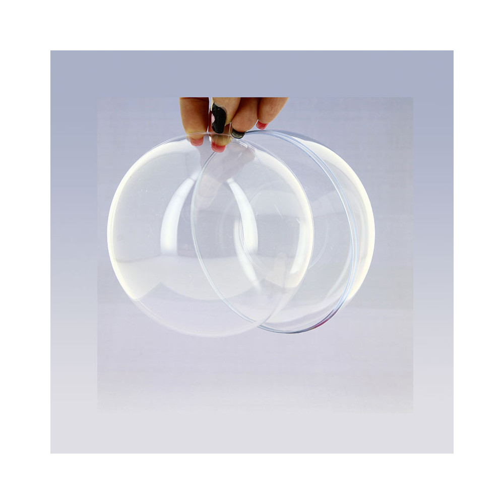 Plastic ball in 2 parts diam 18cm