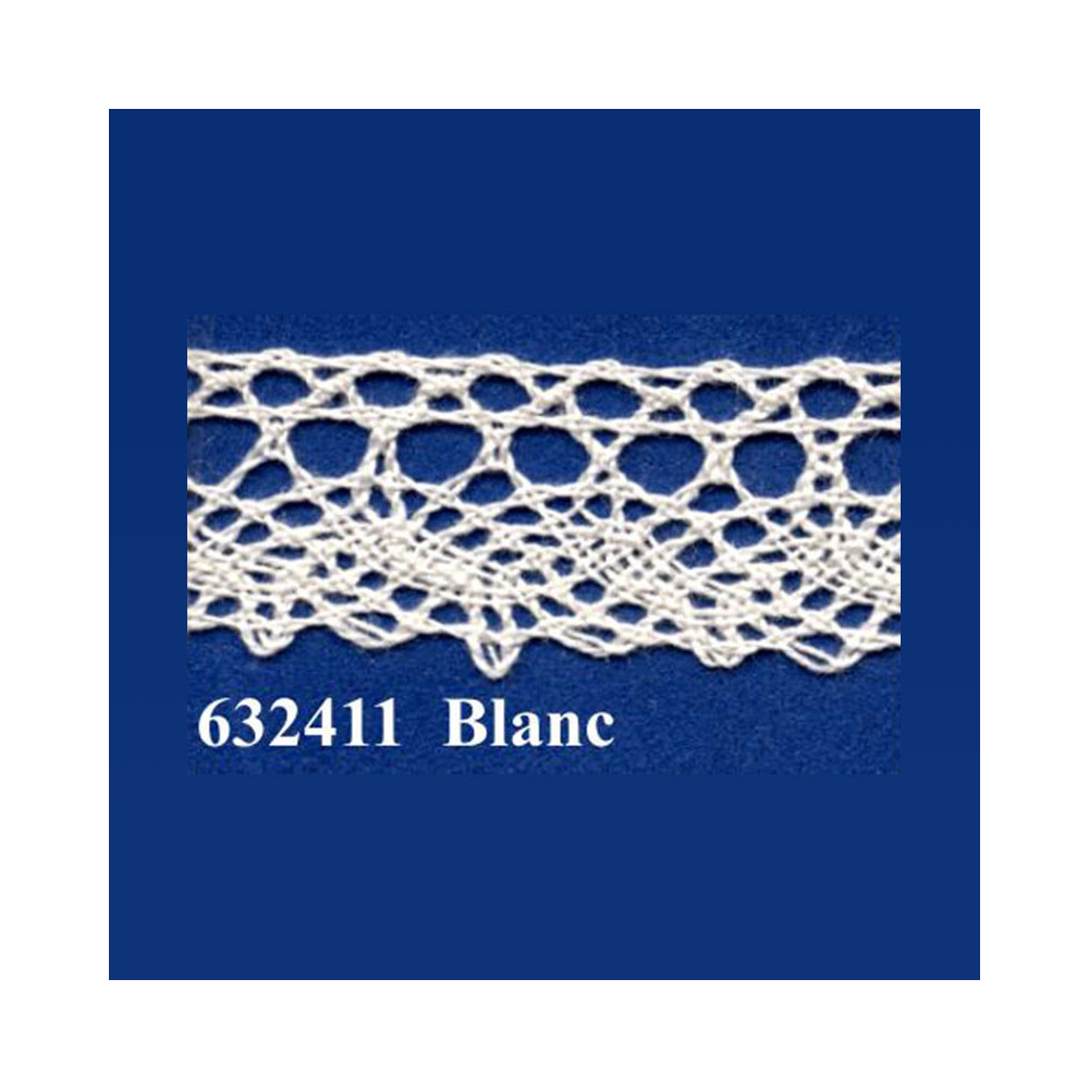 Cotton lace white - 1m
