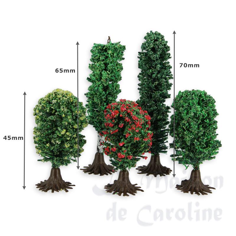 lot of 5 small shrubs miniature 1:12 Bilder 1
