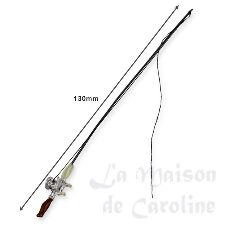 fishing rod miniature 1:12 Bilder 1