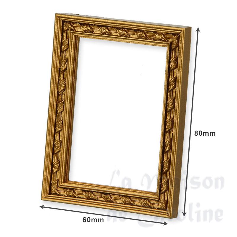 gold frame miniature 1:12 Bilder 1