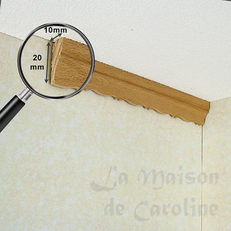 cornice molding 20x10mm lg 60cm miniature 1:12 Bilder 1