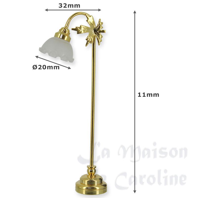 led floor lamp tulip miniature 1:12 Bilder 1