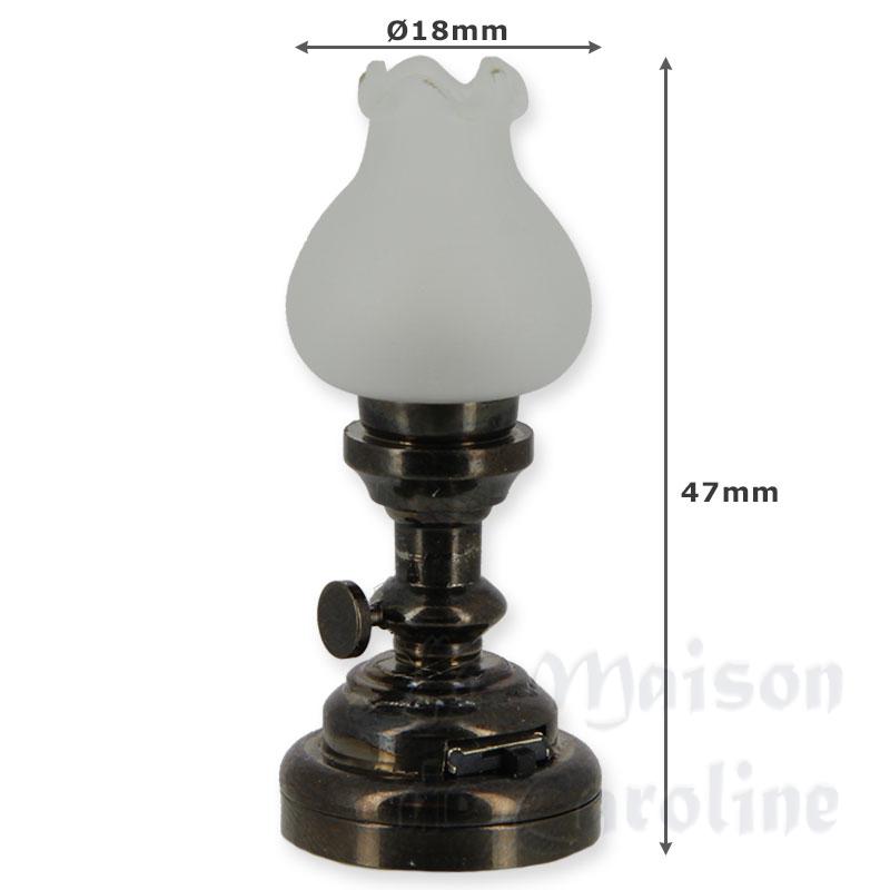 led oil table light miniature 1:12 Bilder 1