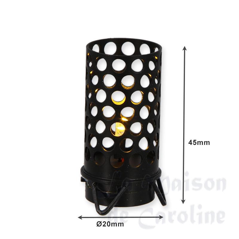 brazier led table lamp miniature 1:12 Bilder 1