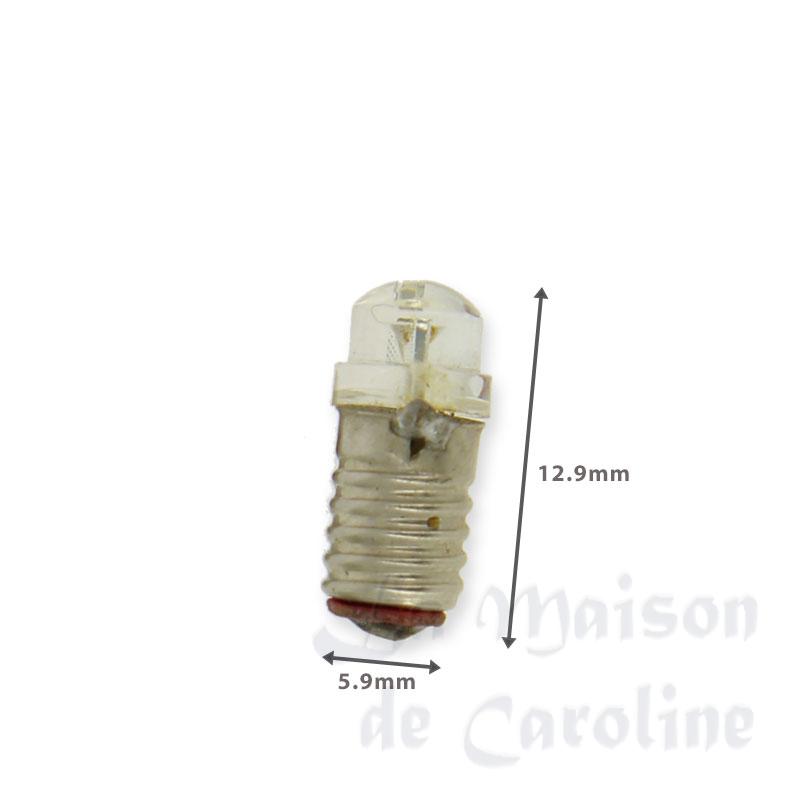 4 led big bulbs 3v miniature 1:12 Bilder 1