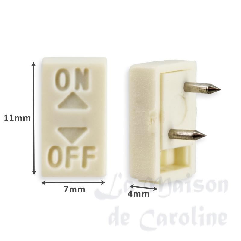 switch for copper foil wiring system for dollhouses 1:12 photo 2 switch for copper foil wiring system for dollhouses 1:12 photo 2