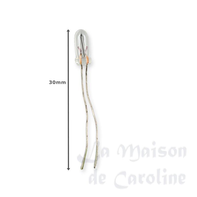 4 bi-pin bulb 12v round 2.5mm 12v miniature 1:12 Bilder 1