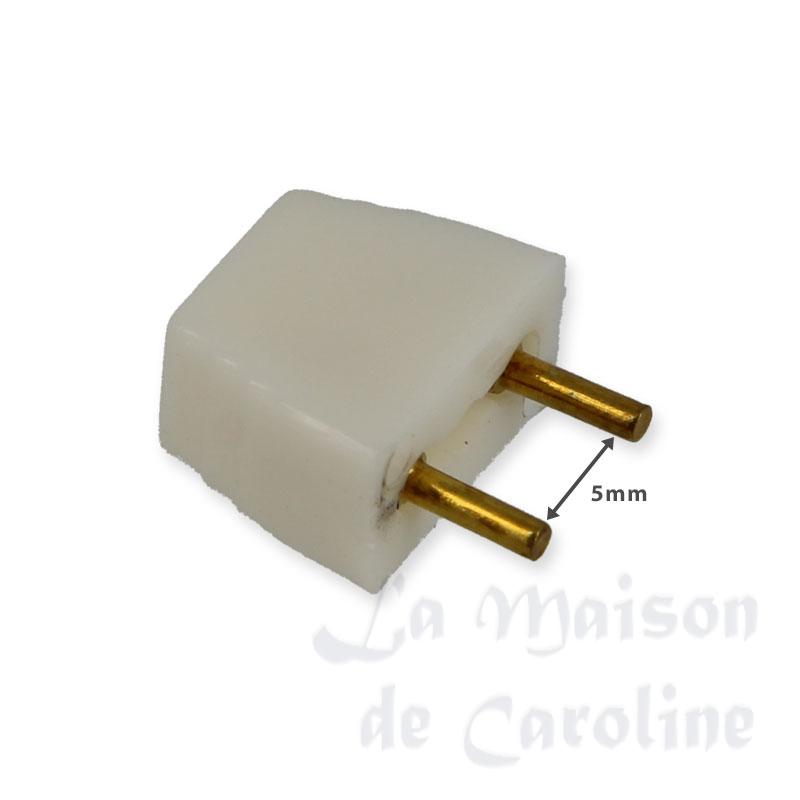 6 male plugs miniature 1:12 Bilder 2