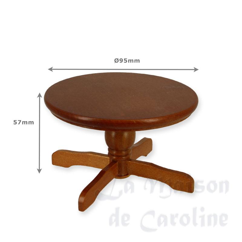 kitchen table cherrywood miniature 1:12 Bilder 1