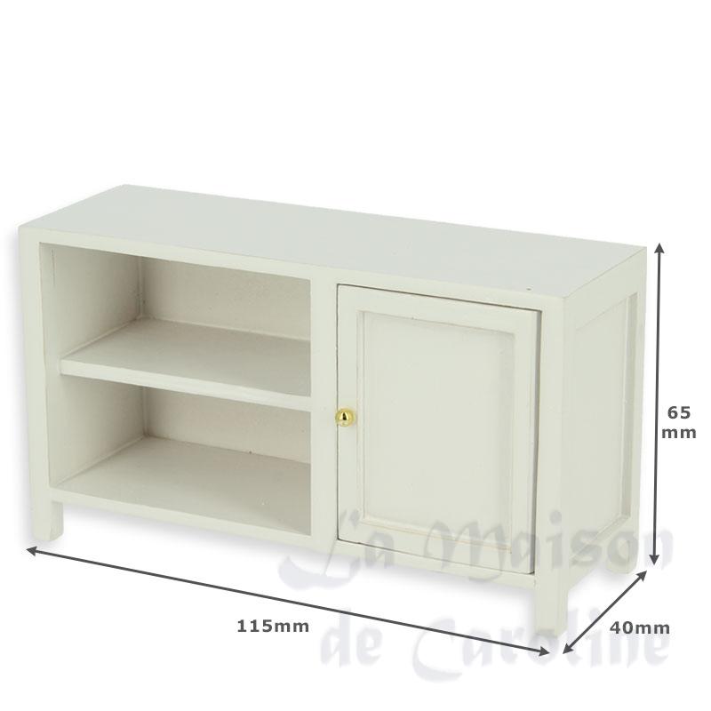 sink cabinet white miniature 1:12 Bilder 1