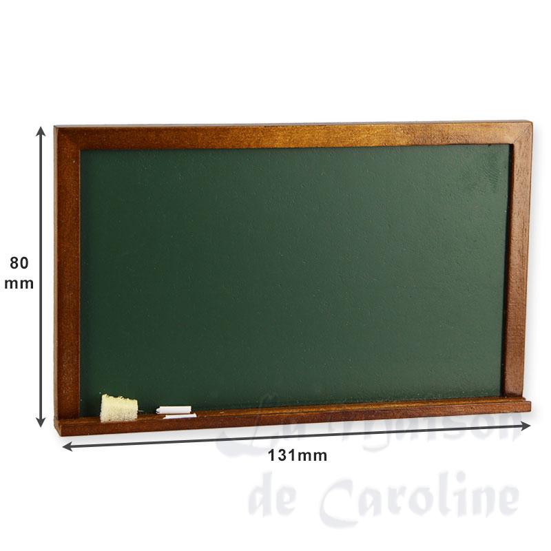 blackboard walnut miniature 1:12 Bilder 1
