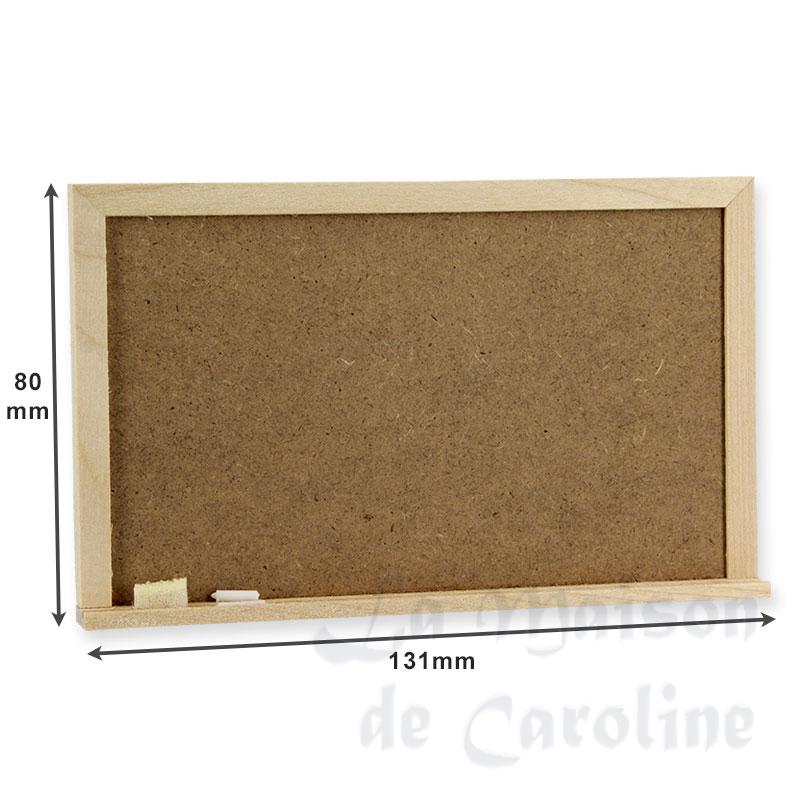 blackboard barewood miniature 1:12 Bilder 1