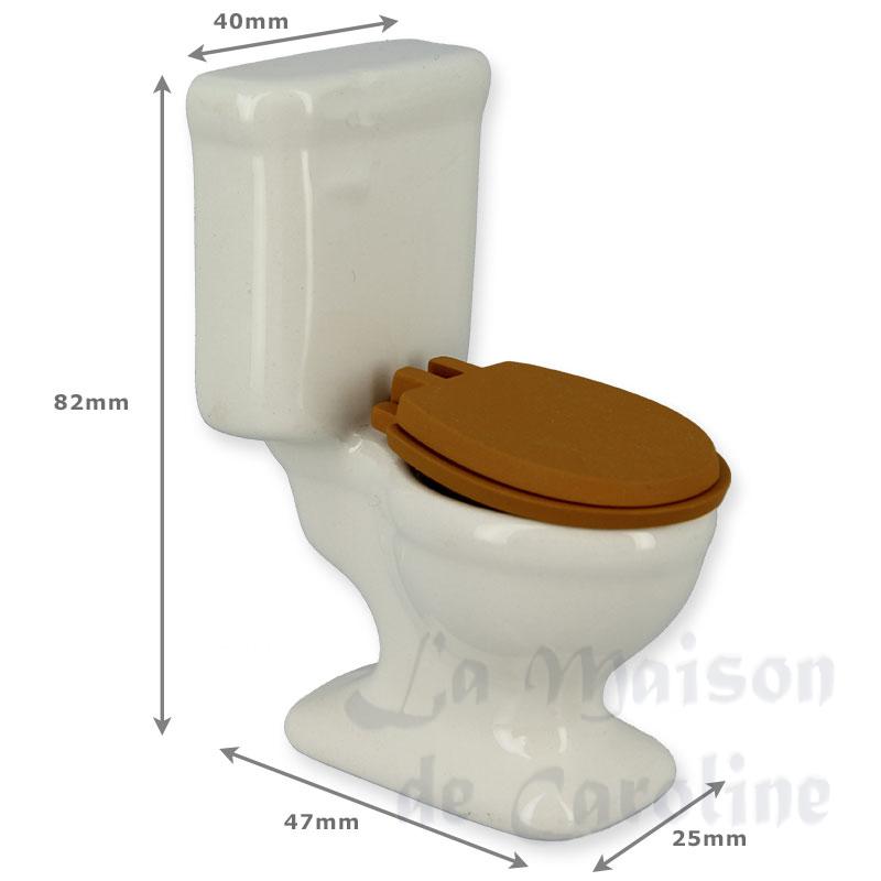 toilets white - damaged miniature 1:12 Bilder 1