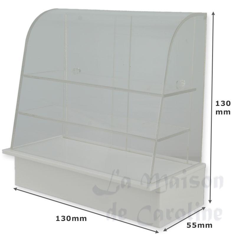 shop display white miniature 1:12 Bilder 1