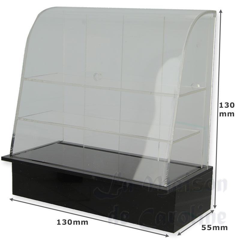 shop display black miniature 1:12 Bilder 1