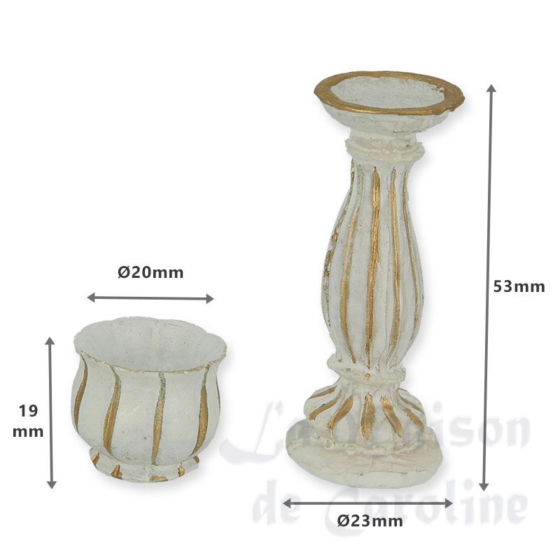 floral column miniature 1:12 Bilder 1