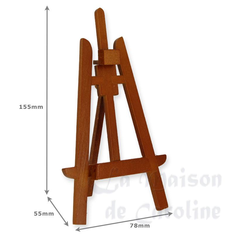 easel cherrywood miniature 1:12 Bilder 1