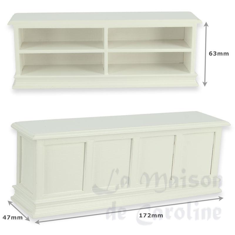 counter white miniature 1:12 Bilder 1