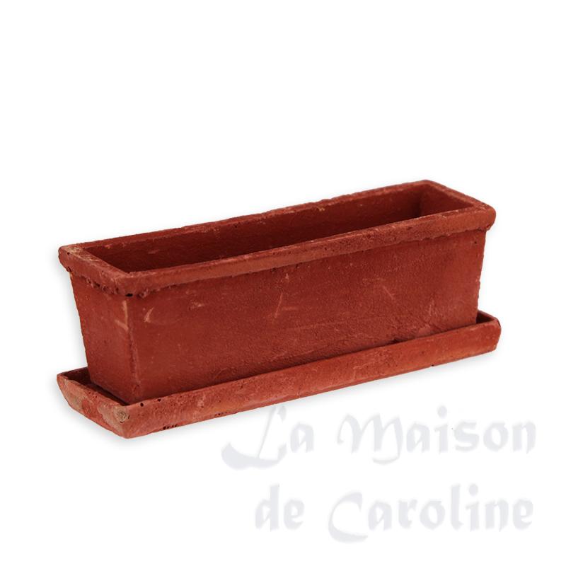 terra cotta flower pot empty 1:12 photo 3 terra cotta flower pot empty 1:12 photo 3