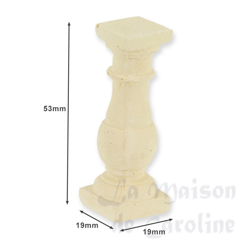 natural stone column miniature 1:12 Bilder 1