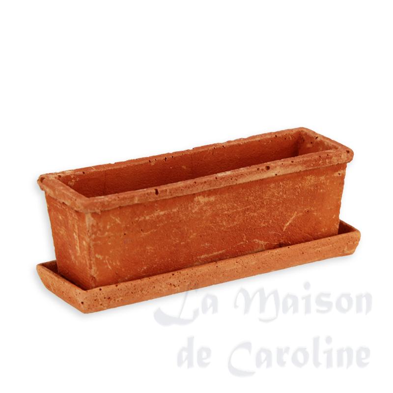 Window box saucer Provence 1:12 photo 4