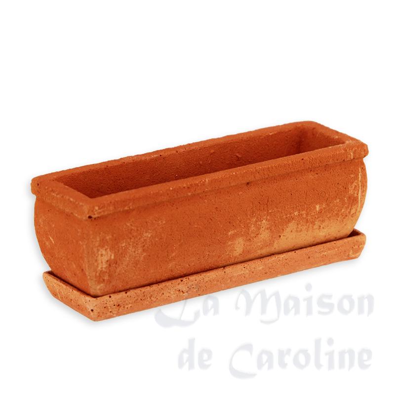 Window box saucer Provence 1:12 photo 5