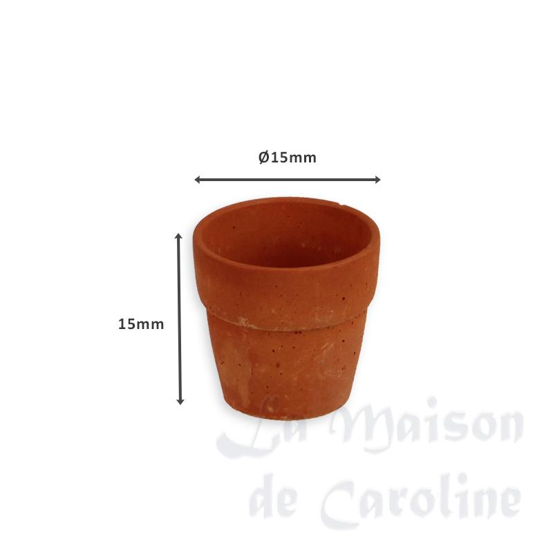 flower pot terra cotta 1:12 photo 2 flower pot terra cotta 1:12 photo 2