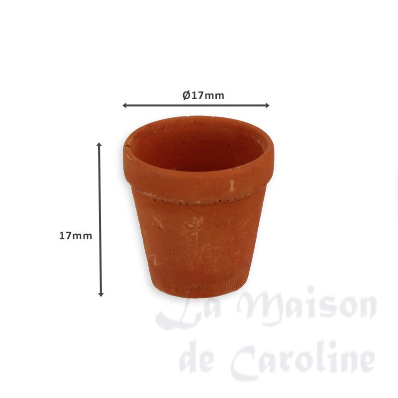 flower pot terra cotta 1:12 photo 2 flower pot terra cotta 1:12 photo 2