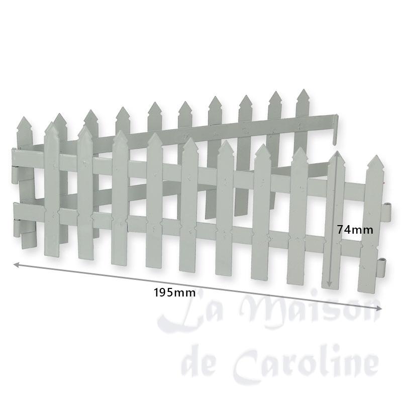 white metallic enclose set 4pc miniature 1:12 Bilder 1