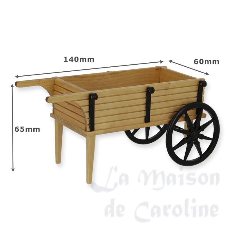 trolley to be decorated miniature 1:12 Bilder 2