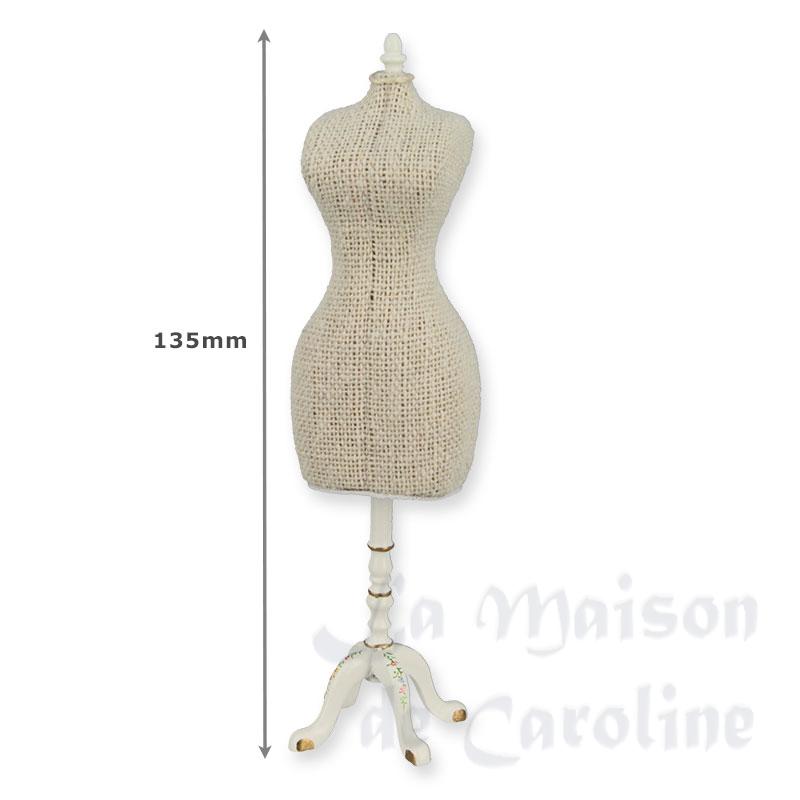 sewing model ivory-flowers miniature 1:12 Bilder 1