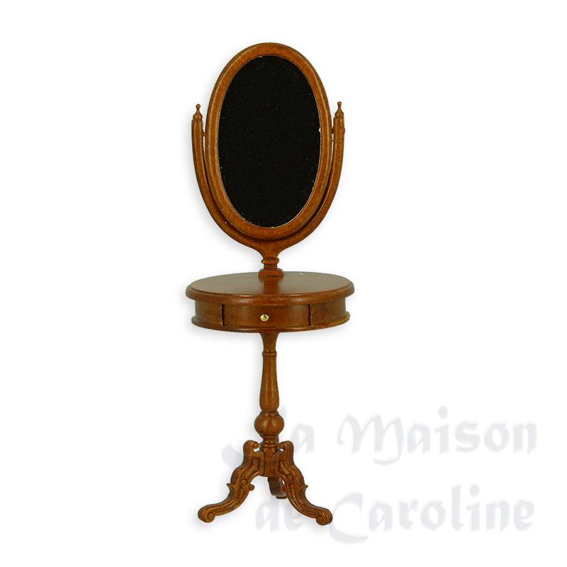 round table with miror miniature 1:12 Bilder 2