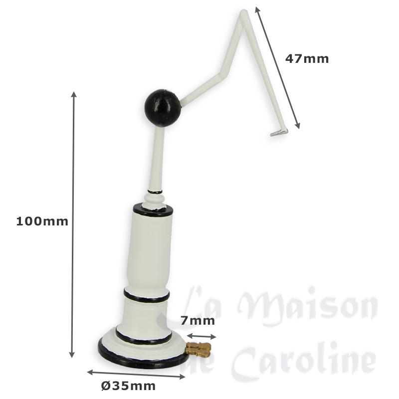 teeth bath machine black n white miniature 1:12 Bilder 1