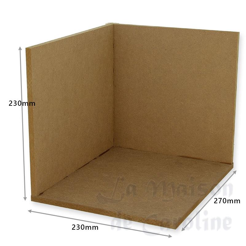 room display small barewood (kit) miniature 1:12 Bilder 3