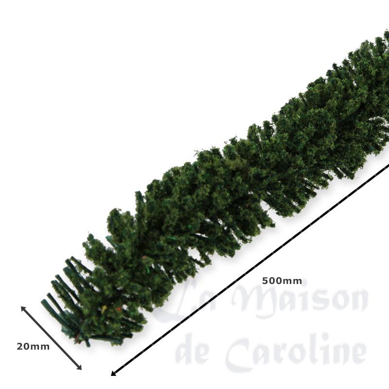 hedge 50mm - green flocky miniature 1:12 Bilder 1