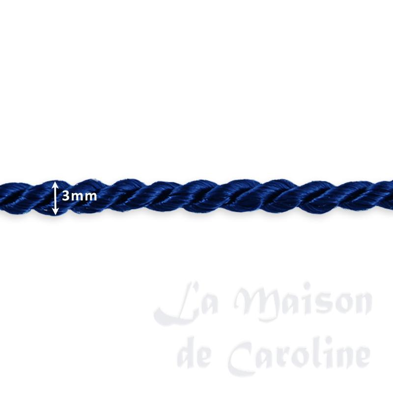 cord 2m - dark blue for dollhouses 1:12 photo 2 cord 2m - dark blue for dollhouses 1:12 photo 2
