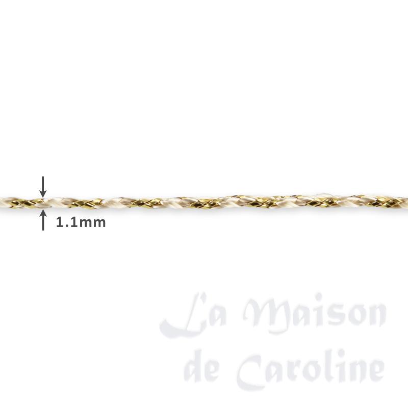 ribbon thread gold - 1m for dollhouses 1:12 photo 2