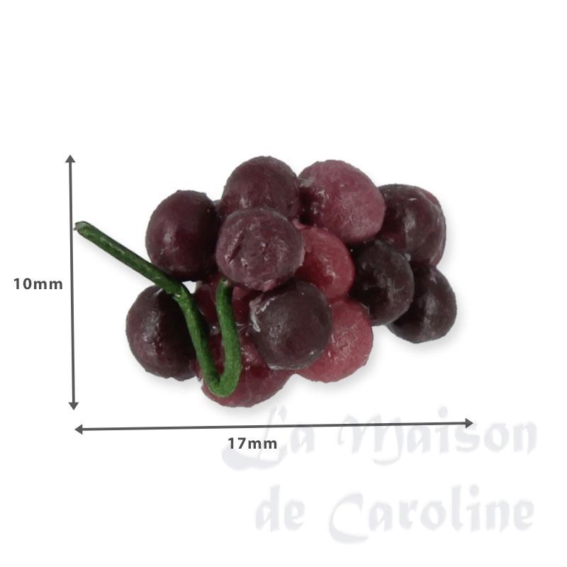 grape only violet/purple miniature 1:12 Bilder 1