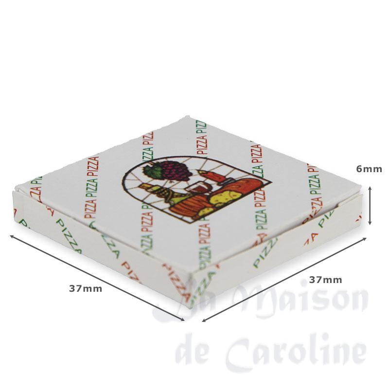 take away pizza miniature 1:12 Bilder 2