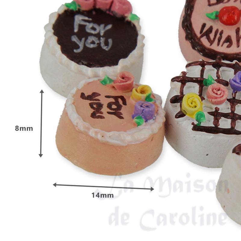 mini cakes ass. miniature 1:12 Bilder 1